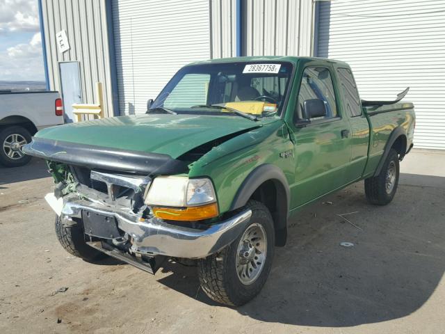 1FTZR15XXXPB19331 - 1999 FORD RANGER SUP GREEN photo 2