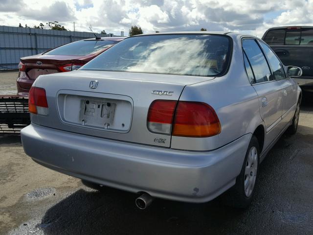 JHMEJ8648WS002697 - 1998 HONDA CIVIC EX ვერცხლისფერი ფოტო 4