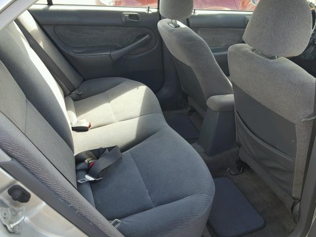 JHMEJ8648WS002697 - 1998 HONDA CIVIC EX ვერცხლისფერი ფოტო 6