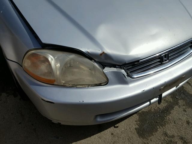 JHMEJ8648WS002697 - 1998 HONDA CIVIC EX ვერცხლისფერი ფოტო 9