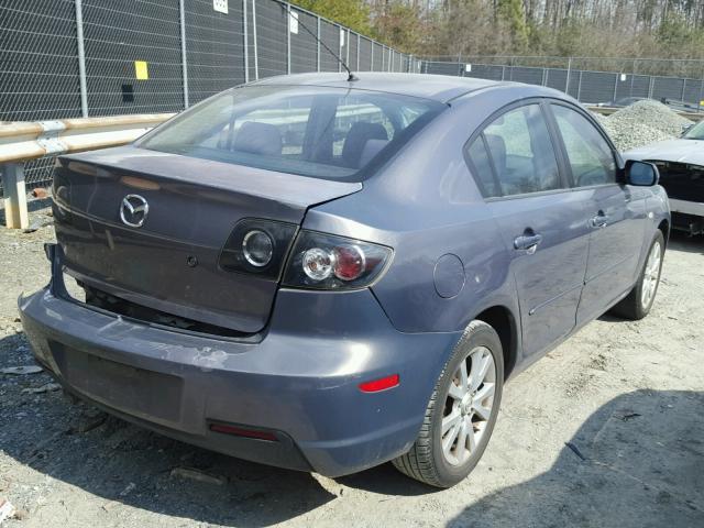 JM1BK32F071624021 - 2007 MAZDA 3 I GRAY photo 4