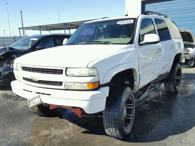 1GNEK13Z64R315751 - 2004 CHEVROLET TAHOE K150 WHITE photo 2