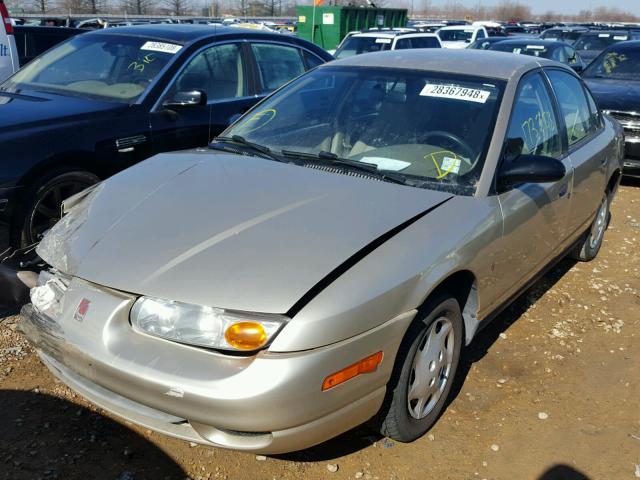 1G8ZH5286YZ246648 - 2000 SATURN SL1 TAN photo 2