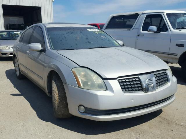 1N4BA41E14C839026 - 2004 NISSAN MAXIMA SE SILVER photo 1