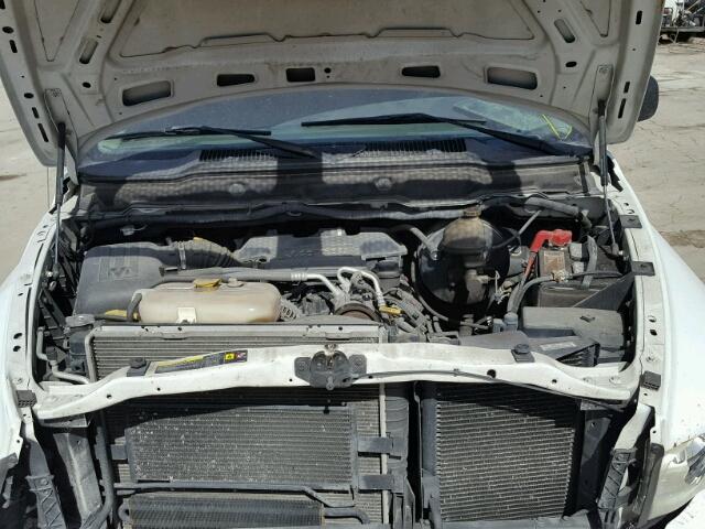 1D7KU28D24J232847 - 2004 DODGE RAM 2500 S WHITE photo 7