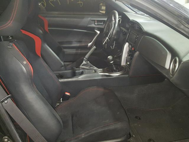 JF1ZNAA13F9712339 - 2015 TOYOTA SCION FR-S შავი ფოტო 5