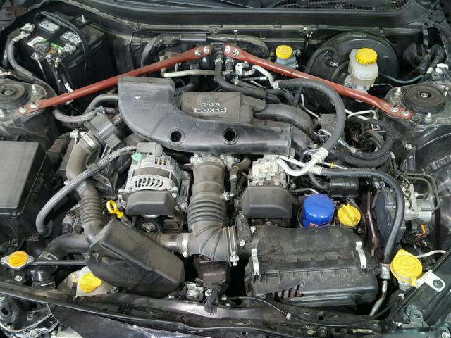 JF1ZNAA13F9712339 - 2015 TOYOTA SCION FR-S შავი ფოტო 7