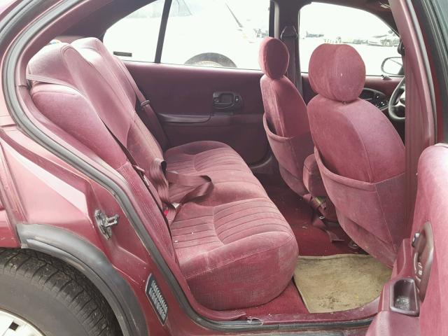 2G1WL52M0W9106647 - 1998 CHEVROLET LUMINA BAS MAROON photo 6