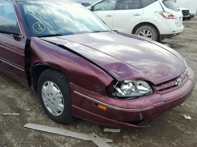 2G1WL52M0W9106647 - 1998 CHEVROLET LUMINA BAS MAROON photo 9