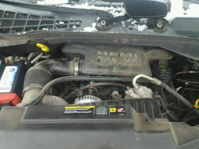 1A8HX58218F145356 - 2008 CHRYSLER ASPEN LIMI BLACK photo 7