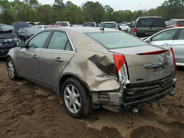 1G6DM577680125007 - 2008 CADILLAC CTS GOLD photo 3