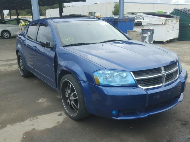 1B3CC5FB0AN185991 - 2010 DODGE AVENGER R/ BLUE photo 1