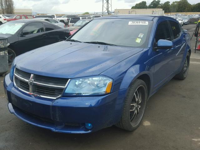 1B3CC5FB0AN185991 - 2010 DODGE AVENGER R/ BLUE photo 2