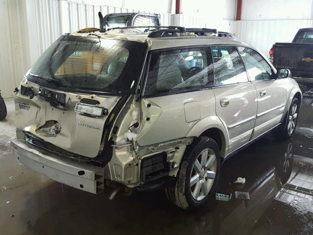 4S4BP62C867328261 - 2006 SUBARU LEGACY OUT BEIGE photo 4