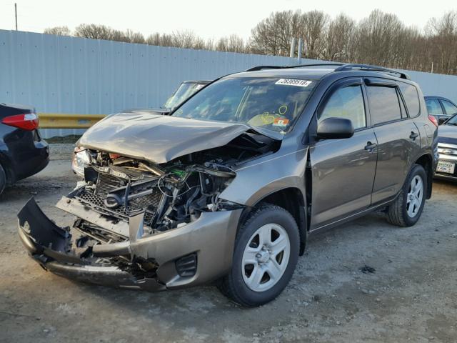 2T3BF4DV9BW101749 - 2011 TOYOTA RAV4 BEIGE photo 2