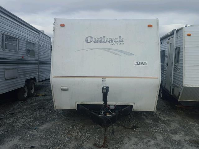 4YDT2102935904674 - 2003 OUTB TRAILER WHITE photo 9