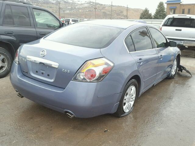 1N4AL2APXCN416539 - 2012 NISSAN ALTIMA BAS BLUE photo 4