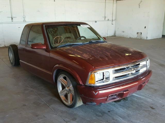 1GCCS1941T8105249 - 1996 CHEVROLET S TRUCK S1 BURGUNDY photo 1