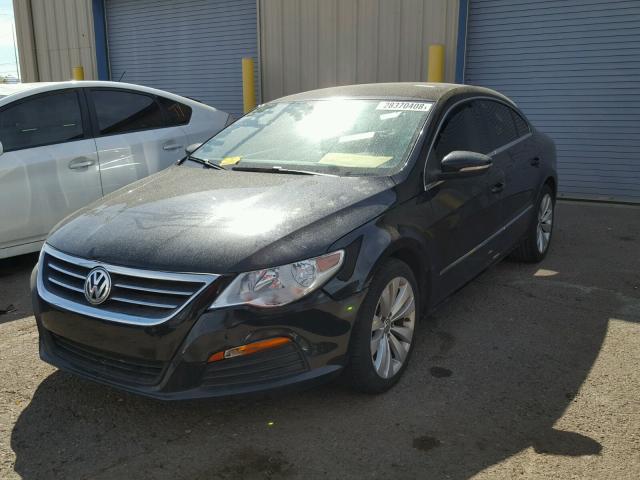 WVWMP7AN4CE535484 - 2012 VOLKSWAGEN CC SPORT BLACK photo 2