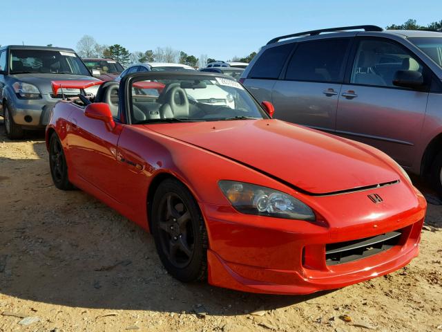 JHMAP214X6S002427 - 2006 HONDA S2000 RED photo 1