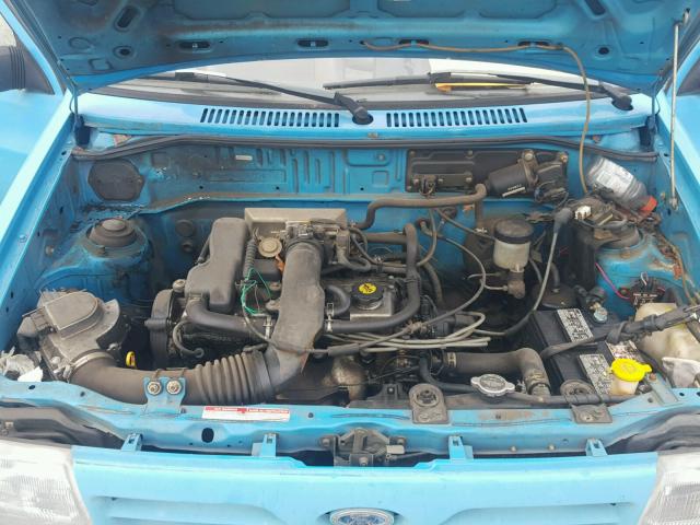 KNJPT05HXL6145758 - 1990 FORD FESTIVA L BLUE photo 7