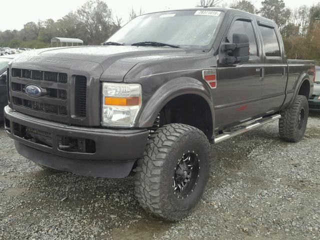 1FTSW21R98EB95675 - 2008 FORD F250 SUPER CHARCOAL photo 2
