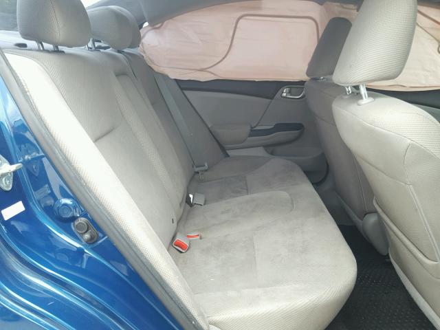 19XFB2F84CE035147 - 2012 HONDA CIVIC EX Mavi foto 6