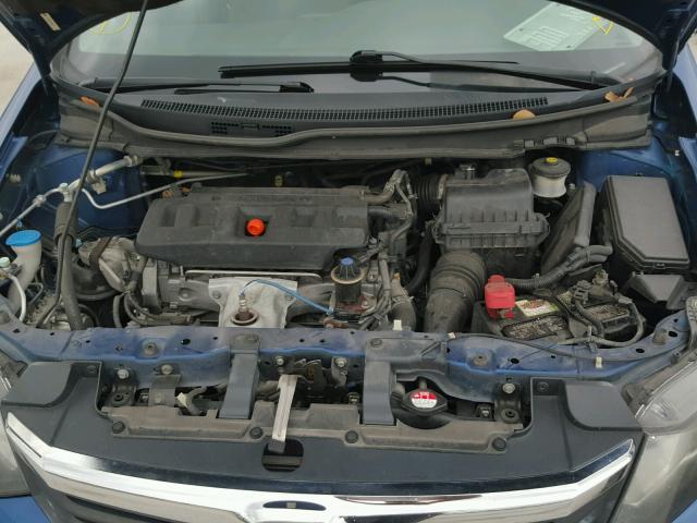 19XFB2F84CE035147 - 2012 HONDA CIVIC EX Mavi foto 7