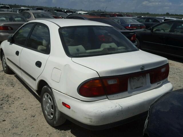 JM1BB141XT0340417 - 1996 MAZDA PROTEGE DX WHITE photo 3