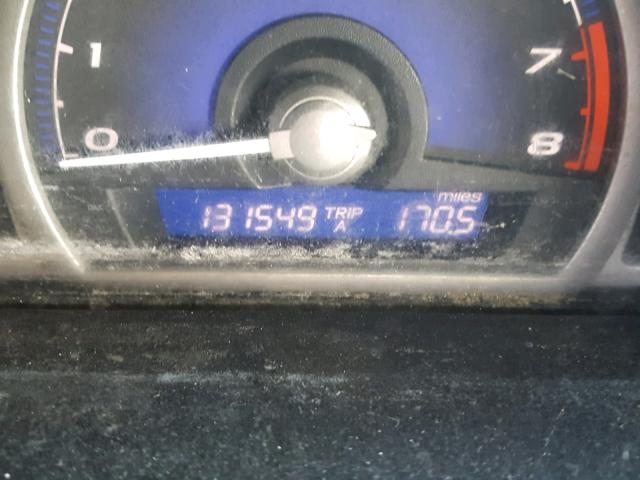 19XFA1F86AE078026 - 2010 HONDA CIVIC EX წითელი ფოტო 8