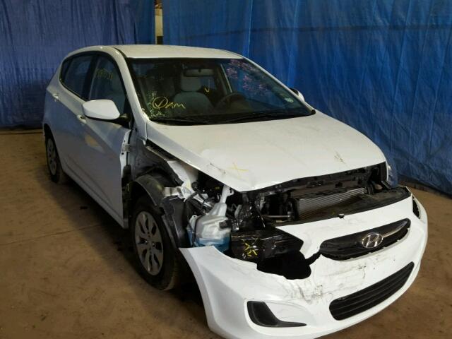 KMHCT5AE4HU313323 - 2017 HYUNDAI ACCENT SE WHITE photo 1