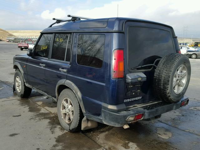 SALTK16483A798200 - 2003 LAND ROVER DISCOVERY BLUE photo 3