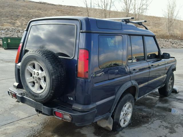 SALTK16483A798200 - 2003 LAND ROVER DISCOVERY BLUE photo 4