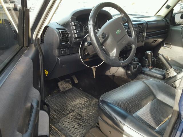 SALTK16483A798200 - 2003 LAND ROVER DISCOVERY BLUE photo 9