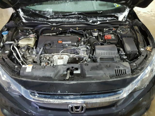 2HGFC4B05GH314563 - 2016 HONDA CIVIC LX BLACK photo 7