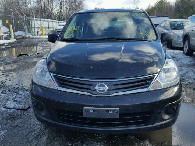 3N1BC1AP4AL358114 - 2010 NISSAN VERSA S BLACK photo 9