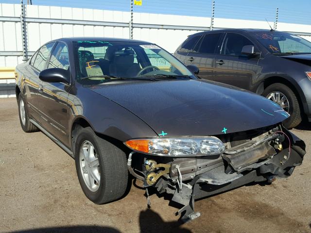 1G3NL52E52C283953 - 2002 OLDSMOBILE ALERO GL GRAY photo 1