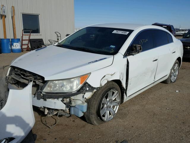 1G4GC5EC5BF379031 - 2011 BUICK LACROSSE C WHITE photo 2