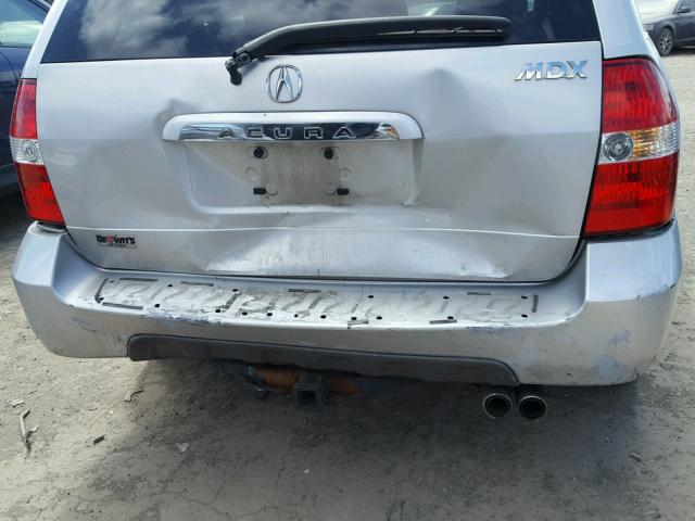 2HNYD18612H513868 - 2002 ACURA MDX TOURIN GRAY photo 9