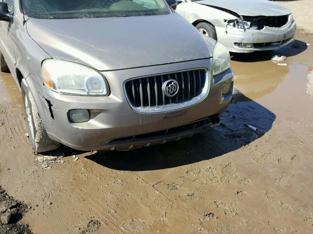 5GADX23L06D105381 - 2006 BUICK TERRAZA CX GOLD photo 9