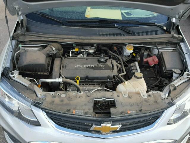 1G1JB5SH8H4146447 - 2017 CHEVROLET SONIC LS SILVER photo 7