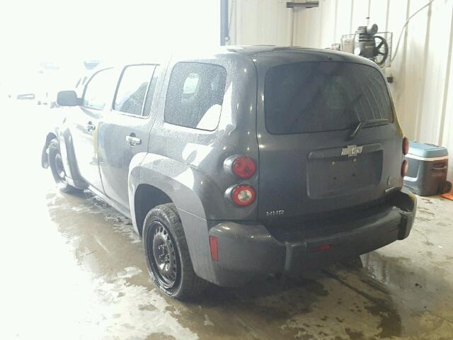 3GNBAAFW4BS506599 - 2011 CHEVROLET HHR LS GRAY photo 3