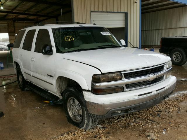 1GNEC13Z92J343875 - 2002 CHEVROLET TAHOE C150 WHITE photo 1