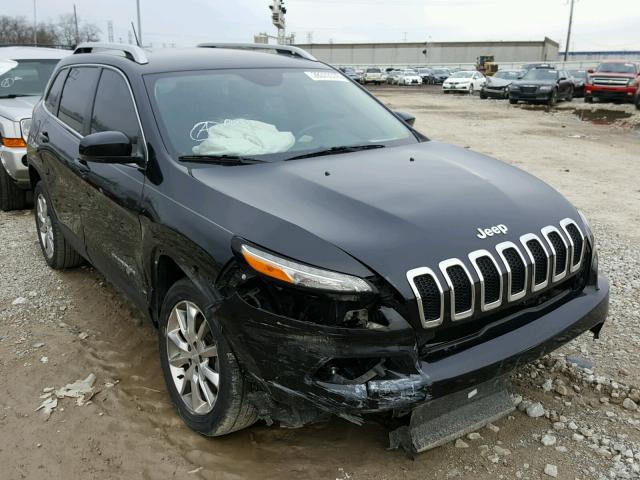 1C4PJLDS3EW114832 - 2014 JEEP CHEROKEE L BLACK photo 1