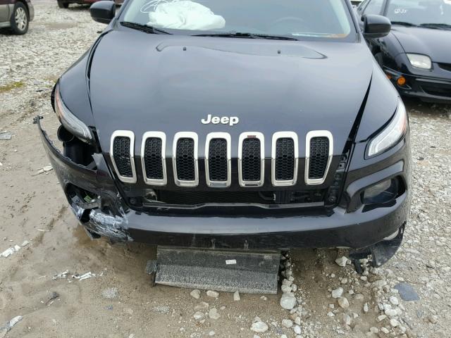 1C4PJLDS3EW114832 - 2014 JEEP CHEROKEE L BLACK photo 7