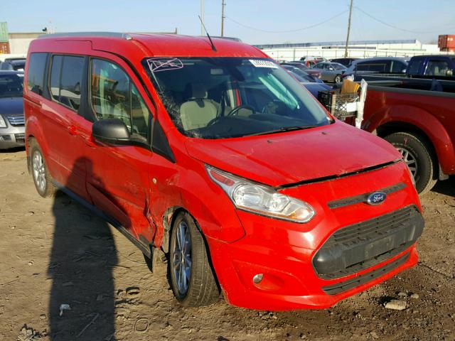 NM0GE9F77E1153188 - 2014 FORD TRANSIT CO RED photo 1