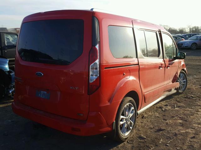 NM0GE9F77E1153188 - 2014 FORD TRANSIT CO RED photo 4