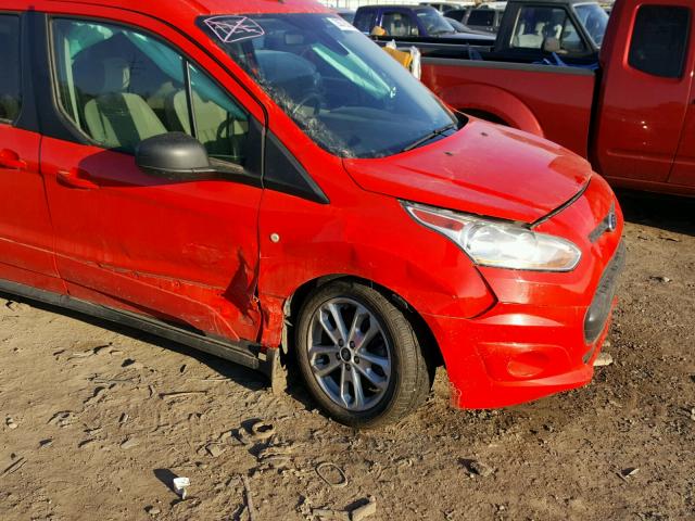 NM0GE9F77E1153188 - 2014 FORD TRANSIT CO RED photo 9