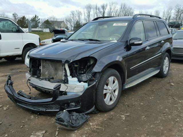 4JGBF71E68A440915 - 2008 MERCEDES-BENZ GL 450 4MA BLACK photo 2