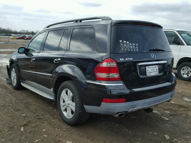 4JGBF71E68A440915 - 2008 MERCEDES-BENZ GL 450 4MA BLACK photo 3